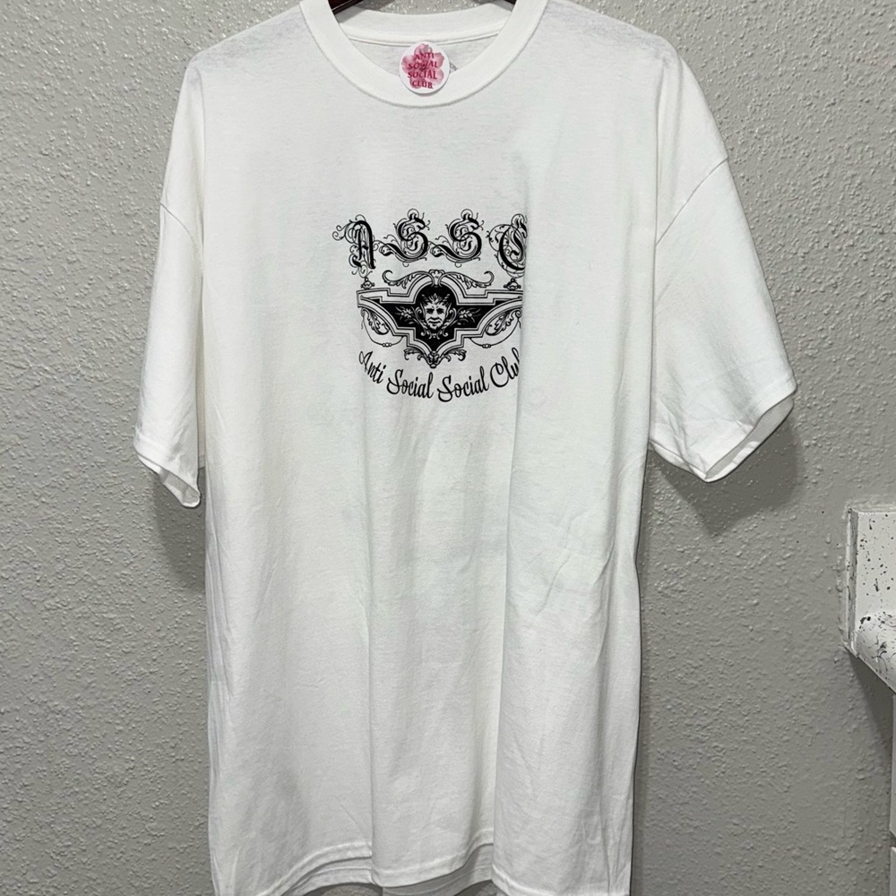 Anti Social Social Club White Graphic Tee 2XL Men’s
